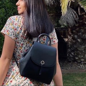 Kate Spade Elegant Black Backpack